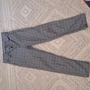 AE high waisted plaid trousers